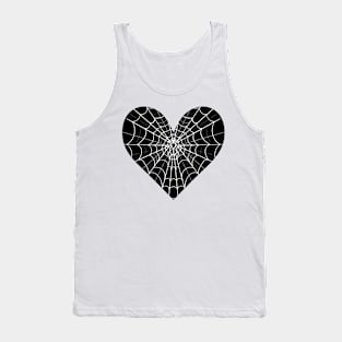 Spider Web Heart V1 Tank Top